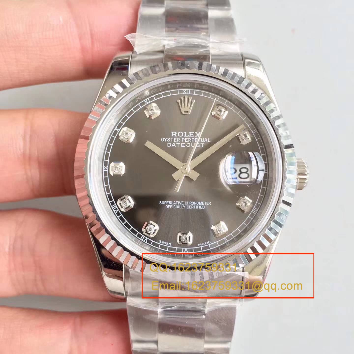 【 Video analysis NOOB Factory 1:1 Replica Watches 】 Rolex   Datejust 系列M126334-0005 wrist watches  / RBD071