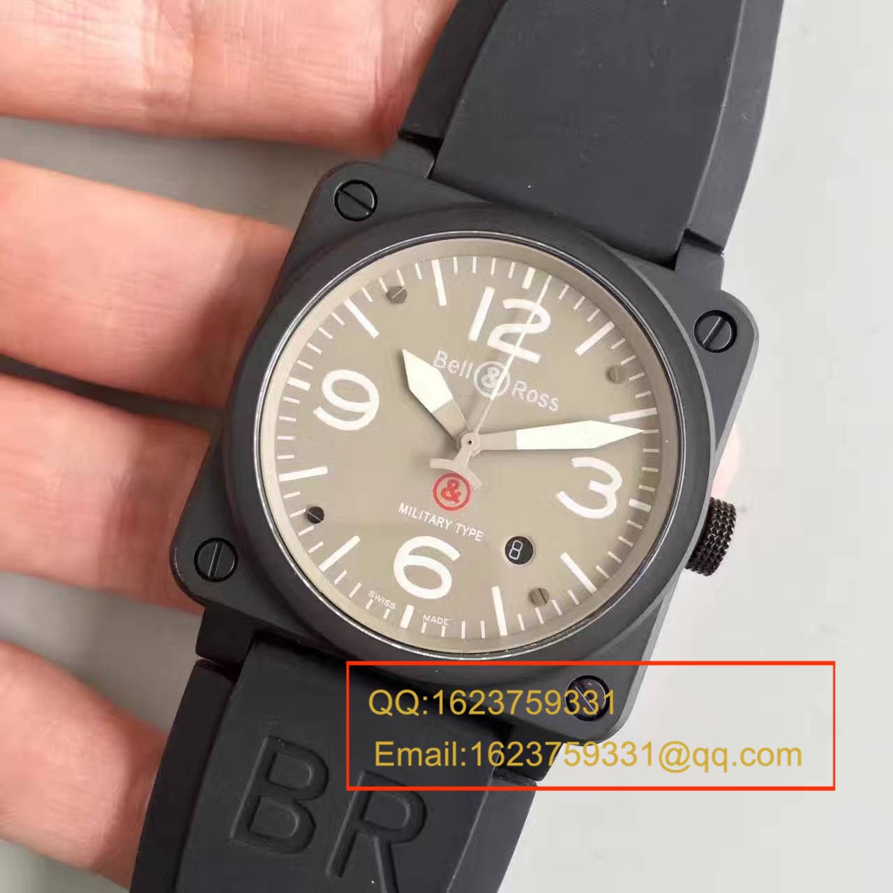 【BR Factory  Perfect  Replica 瑞士 Copy  Watches 】 Bell & Ross AVIATION系列BR 03-92 DESERT TYPE wrist watches  /  BLSAI008