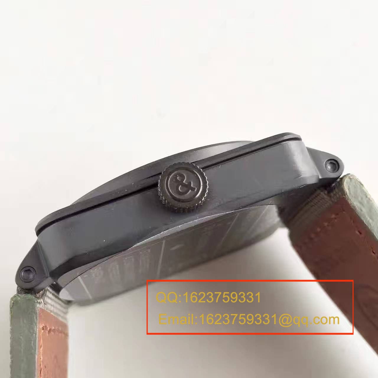 【BR Factory  top  Replica Copy  Watches 】 Bell & Ross AVIATION系列BR 03-92 Military Carbon wrist watches  / BLS007