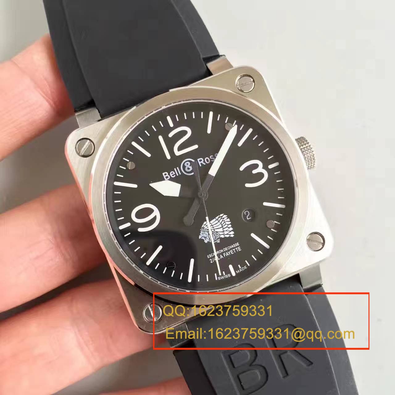 【BR Perfect 精 Replica Watches 】柏莱仕美军指定军表品牌印地安人头像 专属特别版 wrist watches  BR03-92 / BLS013