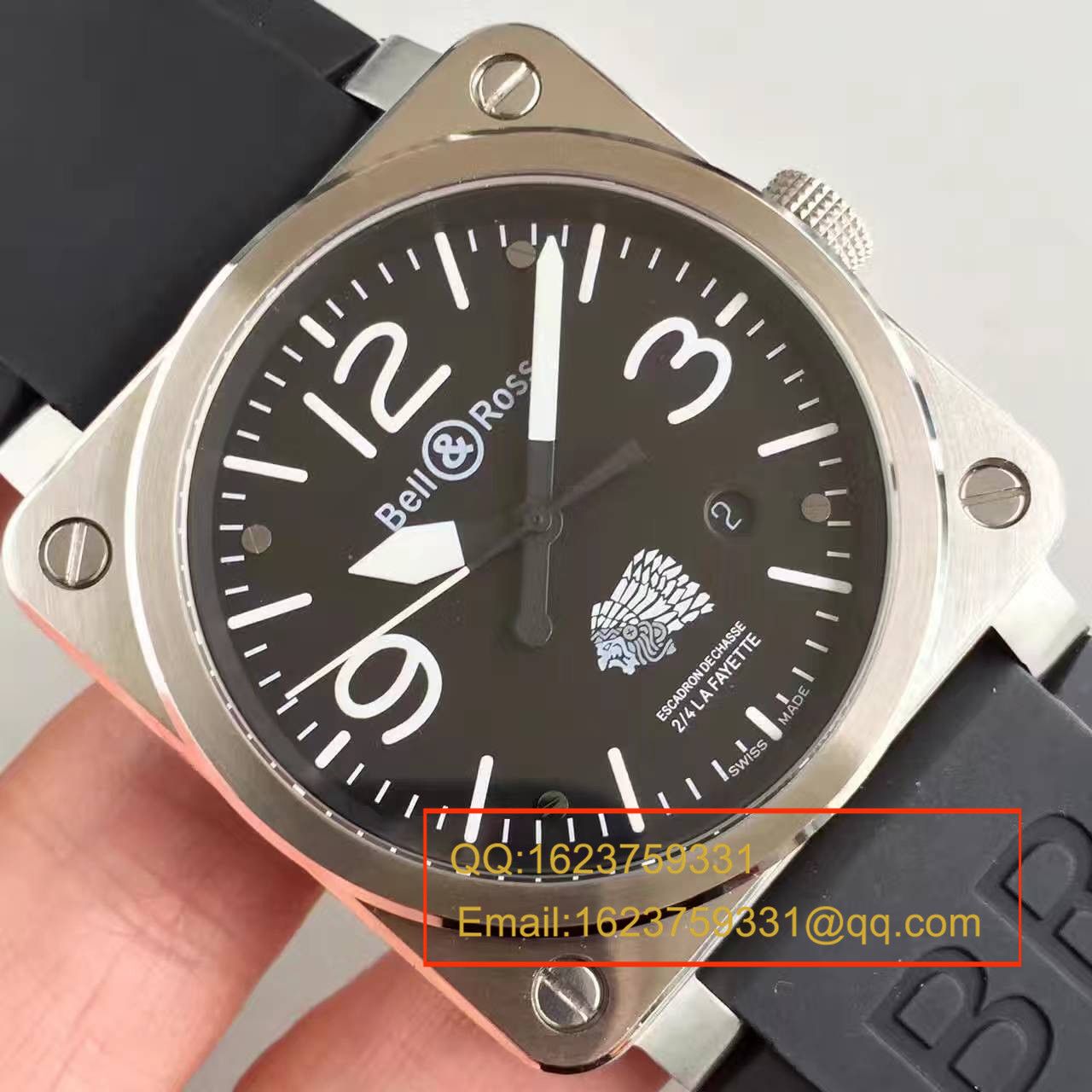 【BR Perfect 精 Replica Watches 】柏莱仕美军指定军表品牌印地安人头像 专属特别版 wrist watches  BR03-92 / BLS013