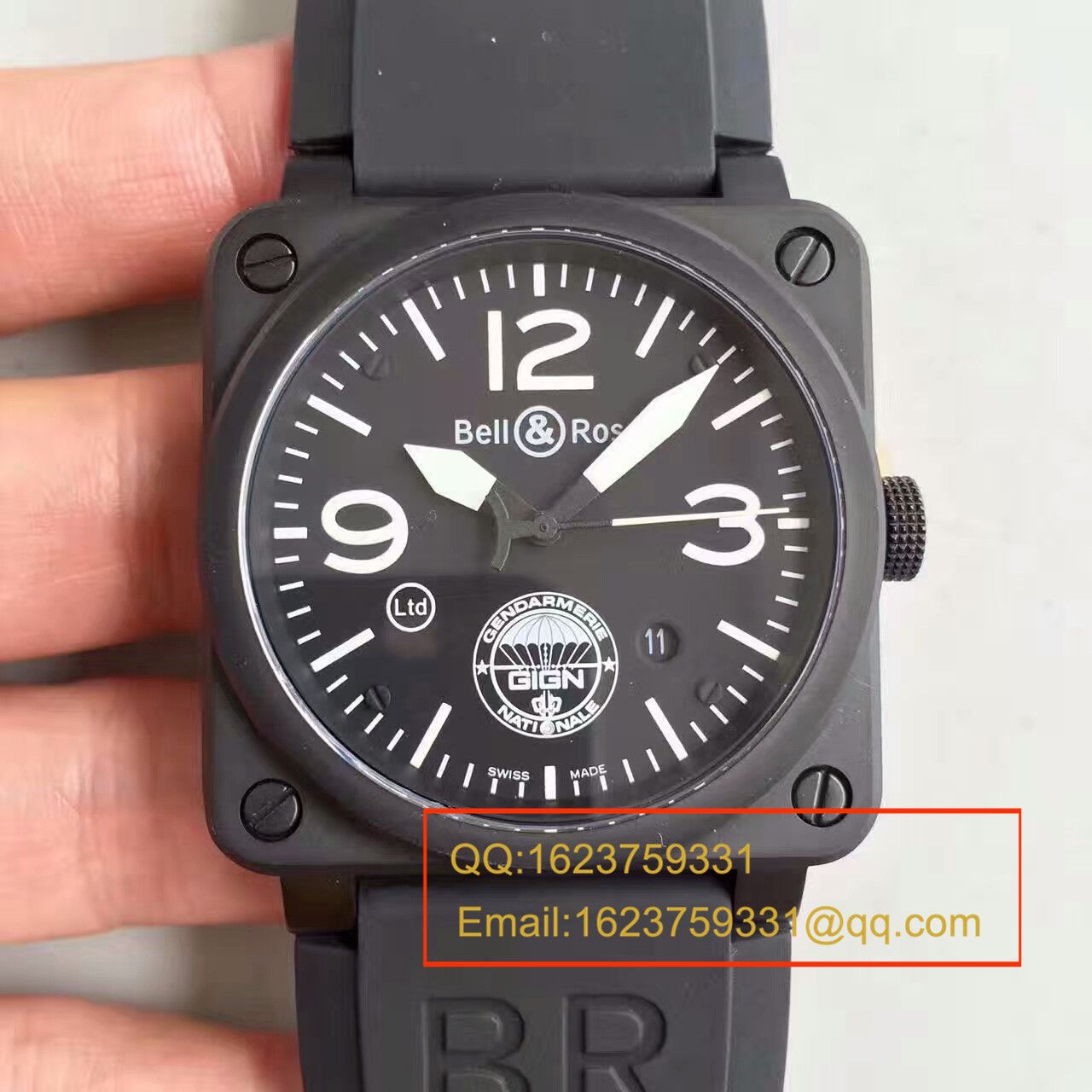 【BR Perfect  Replica Watches 】柏莱仕法国国家宪兵特勤队设计制造GIGN 专属特别版 wrist watches  BR03-92 / BL012