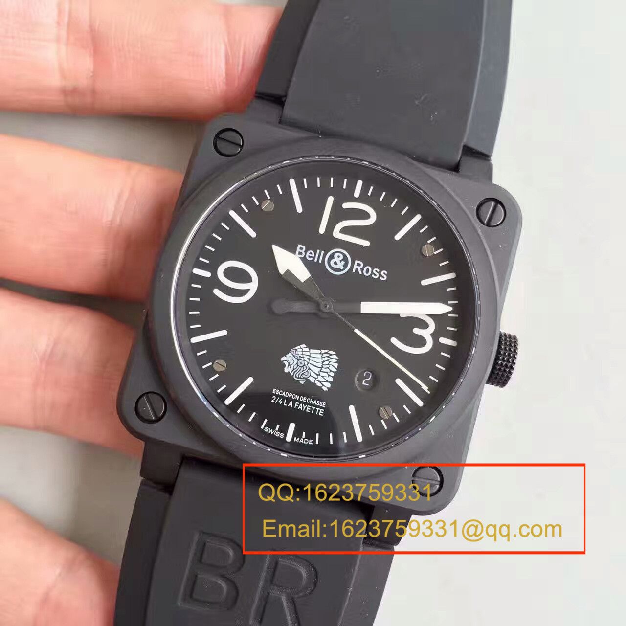 【BR Factory  Perfect 精 Replica Watches 】BR柏莱仕法国国家宪兵特勤队设计制造GIGN专属特别版 wrist watches  BR03-92 / BL011