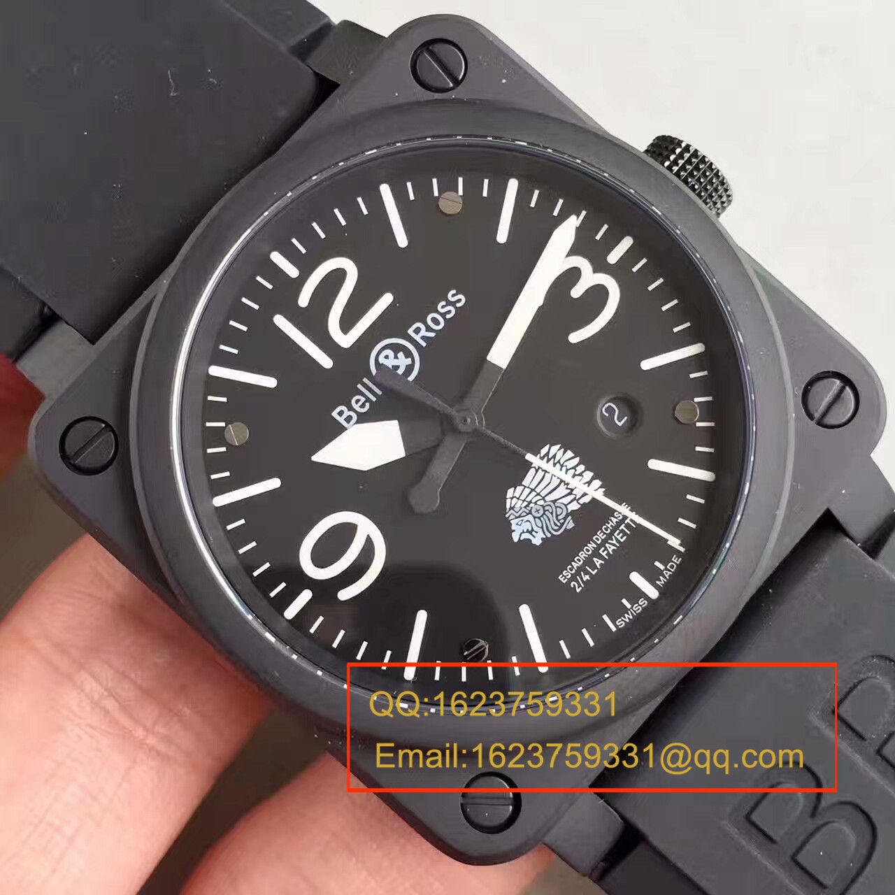 【BR Factory  Perfect 精 Replica Watches 】BR柏莱仕法国国家宪兵特勤队设计制造GIGN专属特别版 wrist watches  BR03-92 / BL011