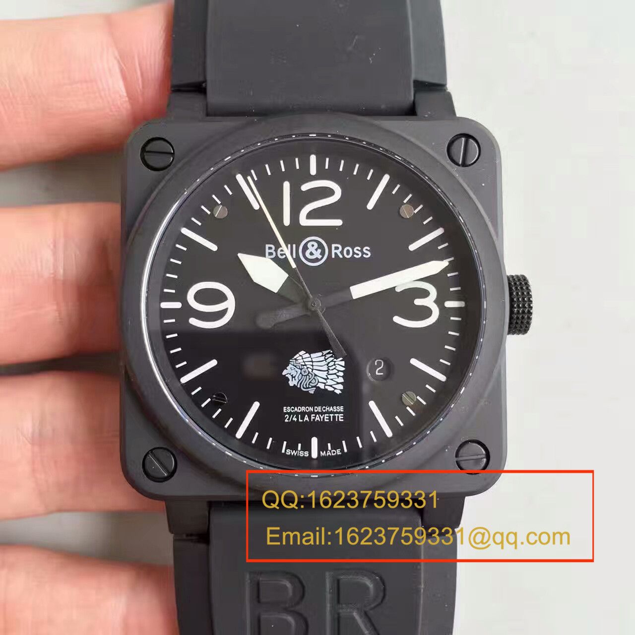 【BR Factory  Perfect 精 Replica Watches 】BR柏莱仕法国国家宪兵特勤队设计制造GIGN专属特别版 wrist watches  BR03-92 / BL011