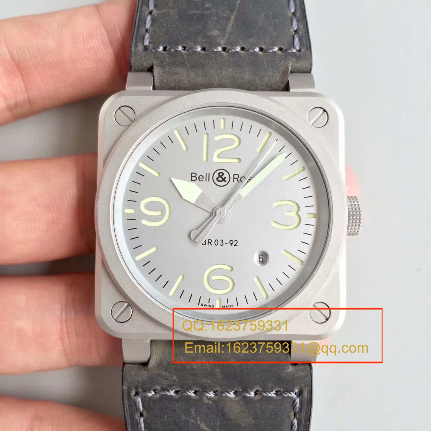 【BR Perfect  Replica Watches 】柏莱仕 Bell&Roas  BR 03-92 HOROLUM  LIMITED EDITION wrist watches  / BL006