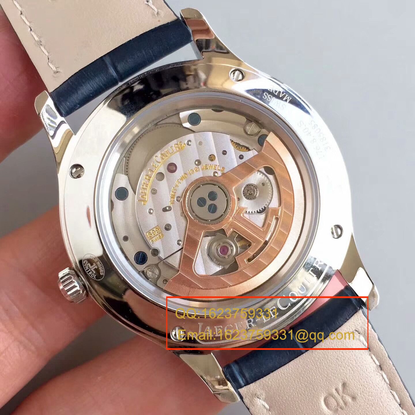 【ZF Perfect  top  Replica Watches 】 Jaeger-LeCoultre 大师系列Master Control Date1548530 wrist watches  / JJ119