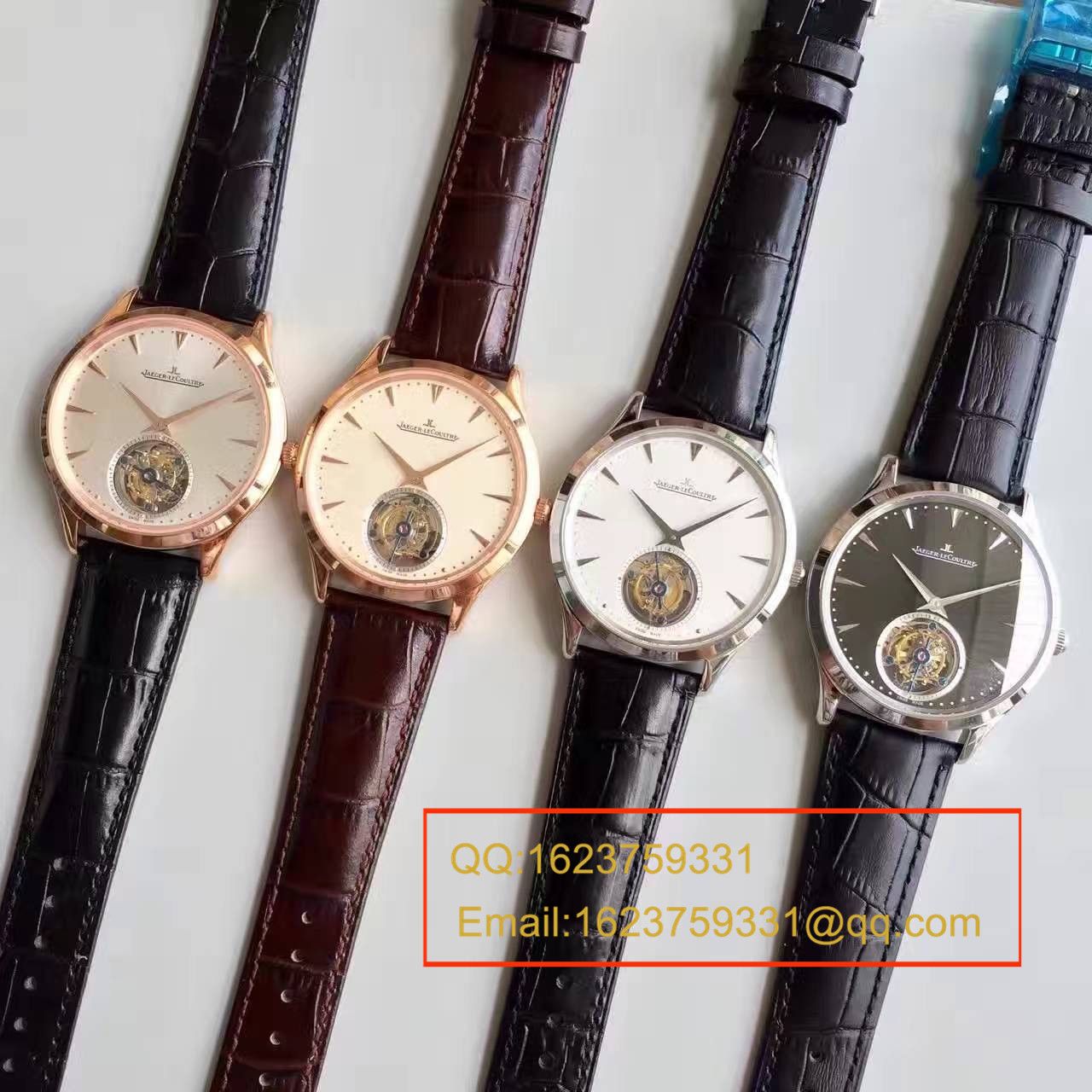 【LH Perfect  High quality  Replica Watches 】 Jaeger-LeCoultre Master超薄大师系列Q1322410自动 Tourbillon  wrist watches  / JJ077