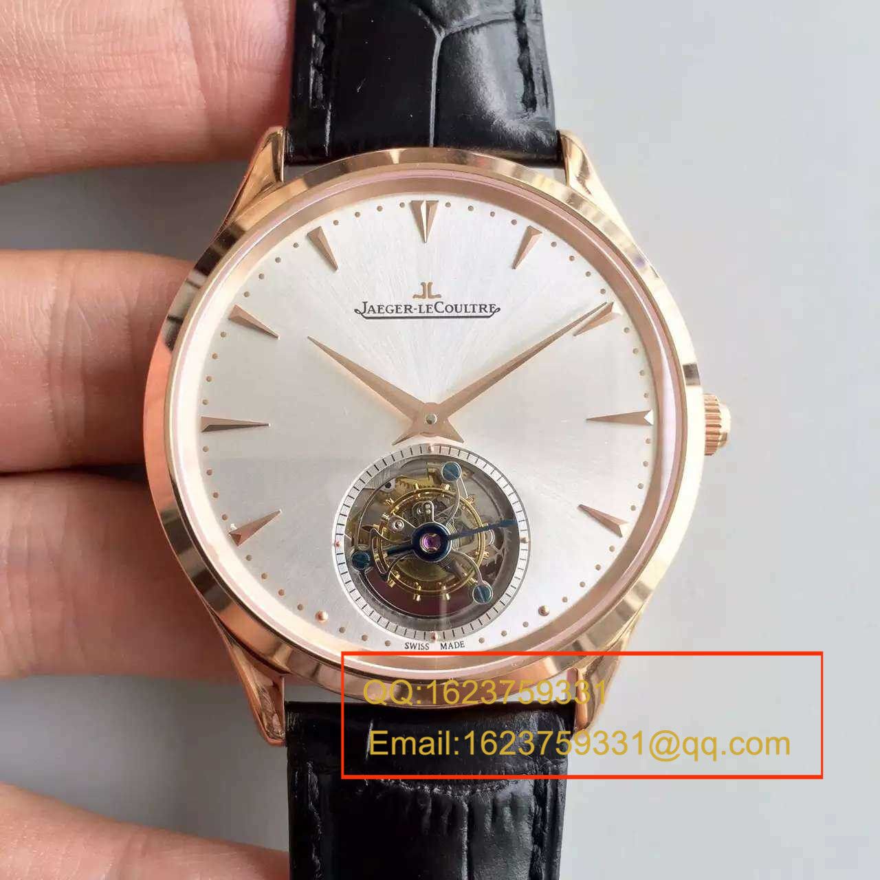 【LH Perfect  High quality  Knockoff  Watches 】 Jaeger-LeCoultre Master超薄大师系列Q1323420全自动 Tourbillon  wrist watches  / JJ076