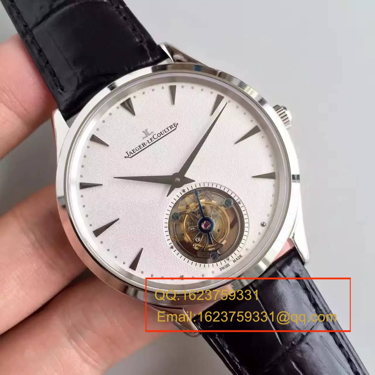 【LH Perfect  High quality  Knockoff  Watches 】 Jaeger-LeCoultre Master超薄大师系列Q1323420全自动 Tourbillon  wrist watches  / JJ076