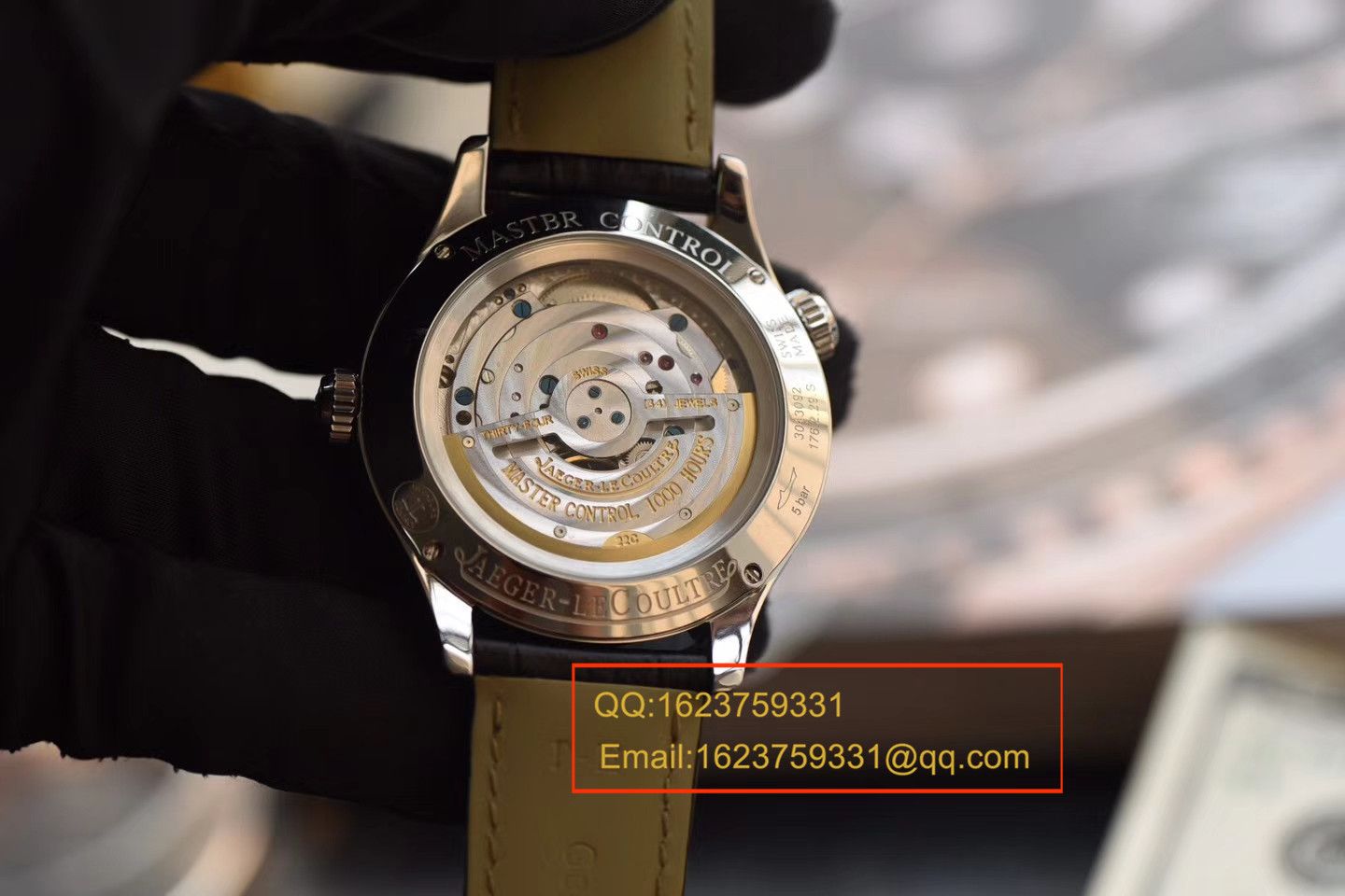 【TW Perfect  High quality  Replica Watches 】 Jaeger-LeCoultre 大师 MASTER CONTROL系列q1428420双时区 wrist watches  / JJBE029B