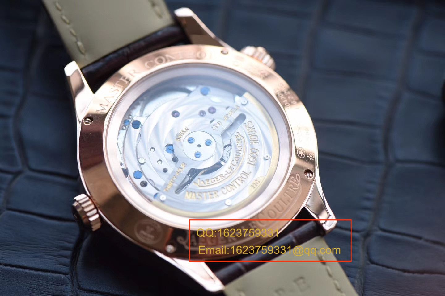 【TW Perfect  High quality  Replica Watches 】 Jaeger-LeCoultre 大师 MASTER CONTROL系列Q1422521双时区 wrist watches  / JJBF029