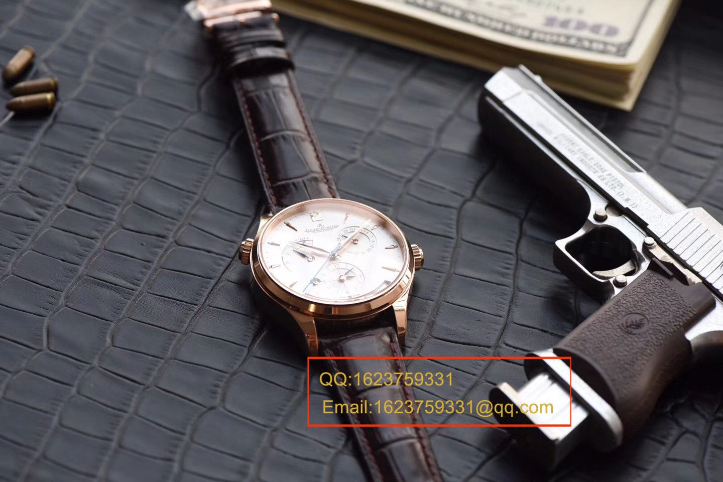 【TW Perfect  High quality  Replica Watches 】 Jaeger-LeCoultre 大师 MASTER CONTROL系列Q1422521双时区 wrist watches  / JJBF029