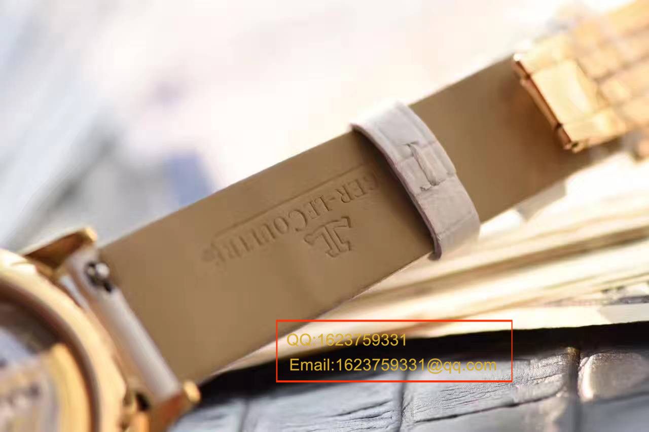 【TF Perfect  High quality  Replica Watches 】 Jaeger-LeCoultre  Rendez-Vous 新款 Rendez-Vous 3441420女士黄金壳机械 wrist watches  / JJBB116