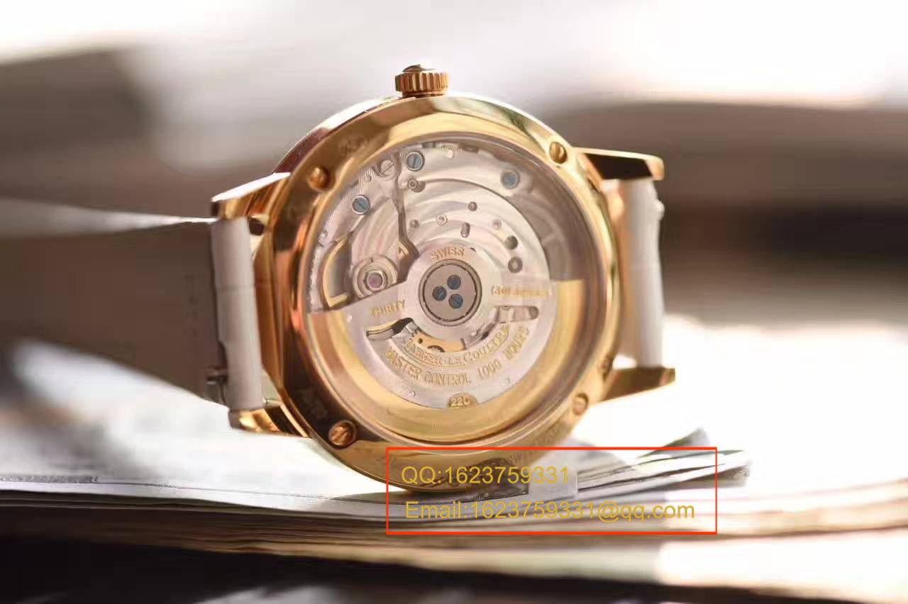 【TF Perfect  High quality  Replica Watches 】 Jaeger-LeCoultre  Rendez-Vous 新款 Rendez-Vous 3441420女士黄金壳机械 wrist watches  / JJBB116