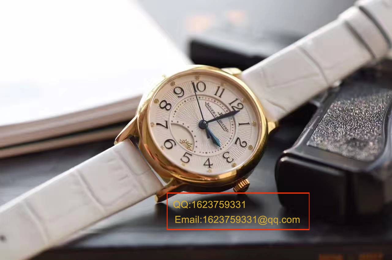 【TF Perfect  High quality  Replica Watches 】 Jaeger-LeCoultre  Rendez-Vous 新款 Rendez-Vous 3441420女士黄金壳机械 wrist watches  / JJBB116