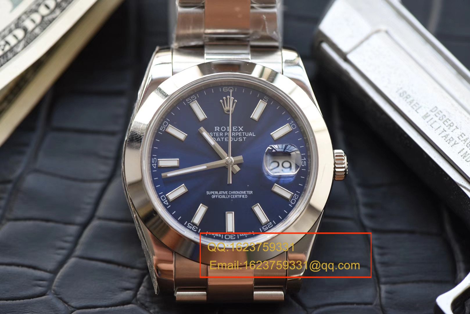 【 Video analysis N Factory 1:1 top  Replica Copy 表】 Rolex   Datejust 系列116334-72210蓝盘机械 wrist watches  / RBD095.1
