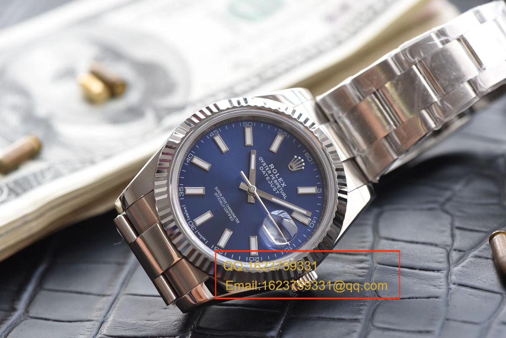 【 Video analysis N Factory 1:1 top  Replica Copy 表】 Rolex   Datejust 系列116334-72210蓝盘机械 wrist watches  / RBD095.1