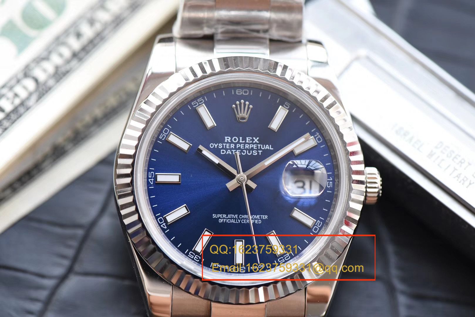【 Video analysis N Factory 1:1 top  Replica Copy 表】 Rolex   Datejust 系列116334-72210蓝盘机械 wrist watches  / RBD095.1