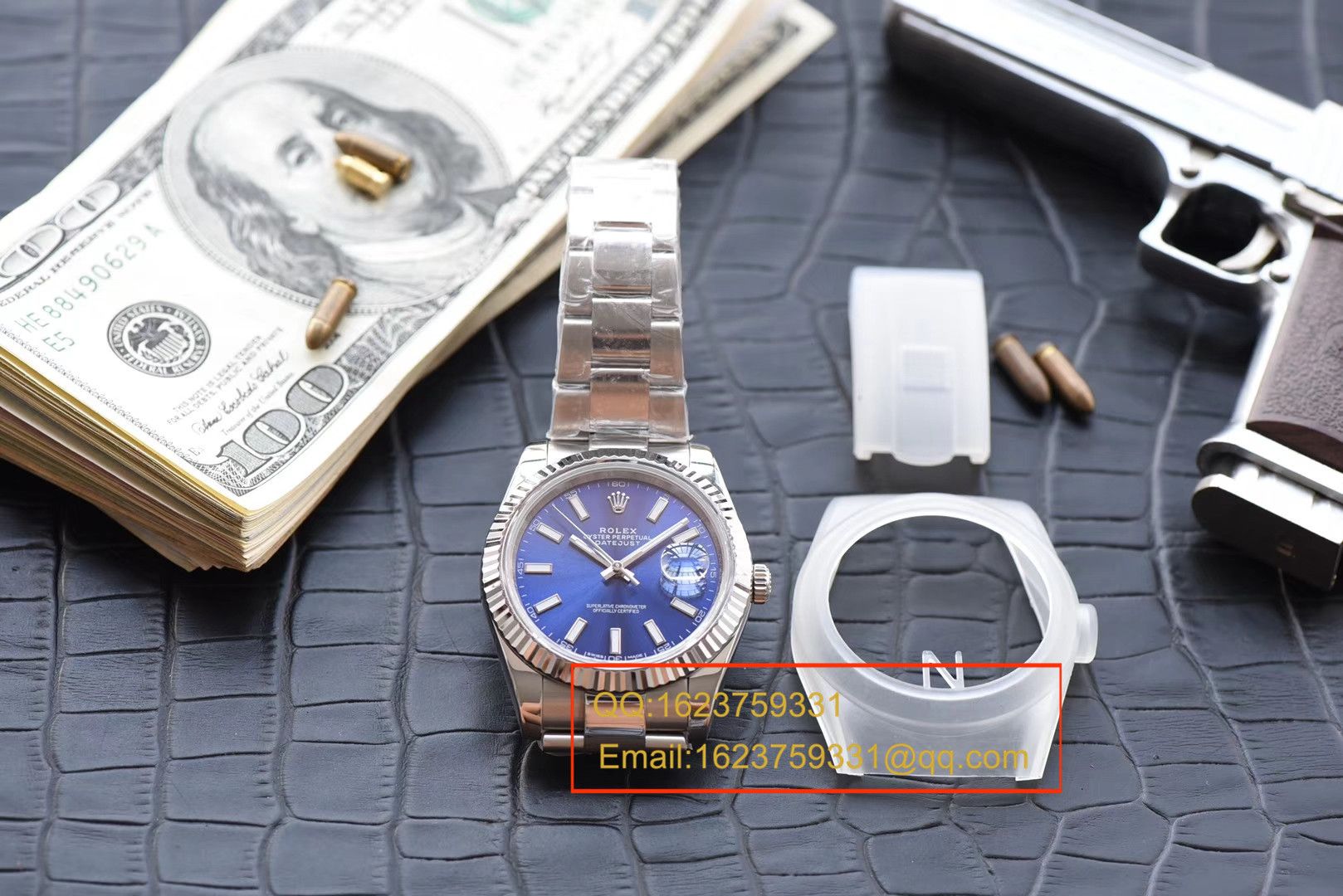 【 Video analysis N Factory 1:1 top  Replica Copy 表】 Rolex   Datejust 系列116334-72210蓝盘机械 wrist watches  / RBD095.1