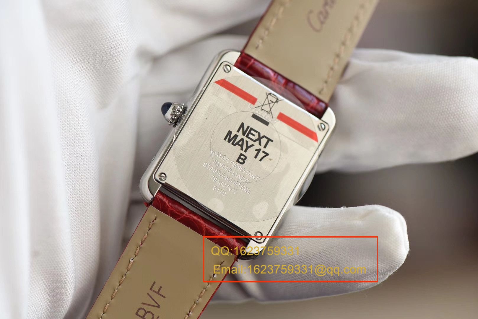 K11 Factory 出品！ top 完美 Replica 的 Cartier  TANK 坦克系列镶钻小号24×31版本 / KAD086