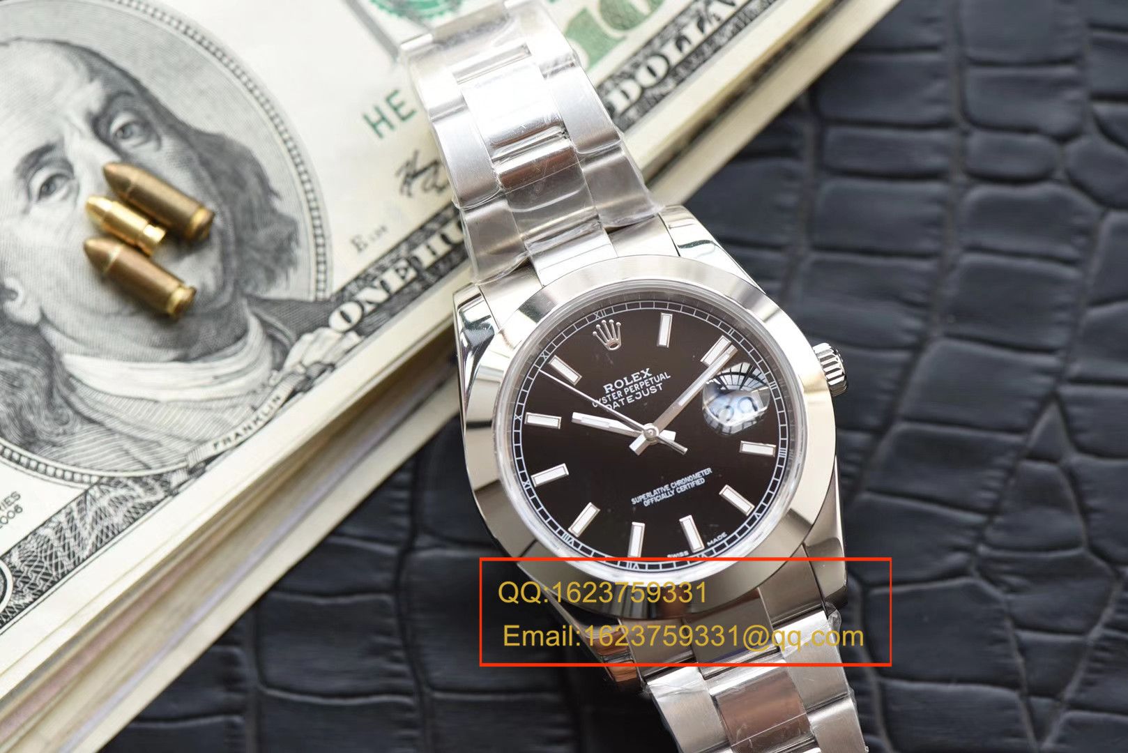 【N Factory  High quality 1:1 Knockoff  Watches 】 Rolex   Datejust 系列116334-黑盘 wrist watches  / RBE093