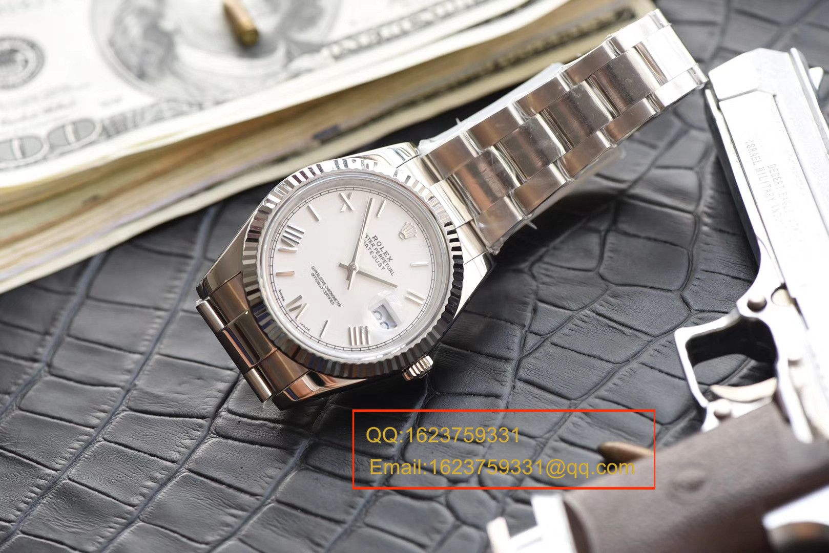 【N Factory  Perfect  Replica Watches 】 Replica  Rolex （ROLEX）  Datejust 系列116333-72213黑罗机械男表 / RBD068