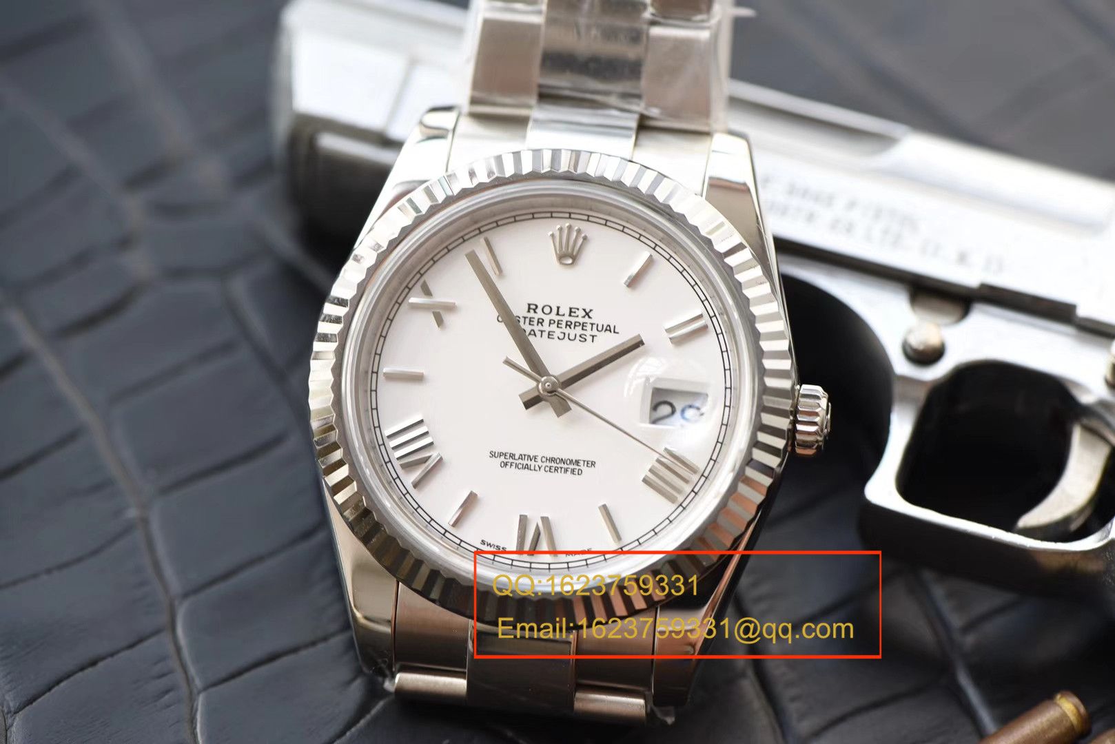 【N Factory  Perfect  Replica Watches 】 Replica  Rolex （ROLEX）  Datejust 系列116333-72213黑罗机械男表 / RBD068