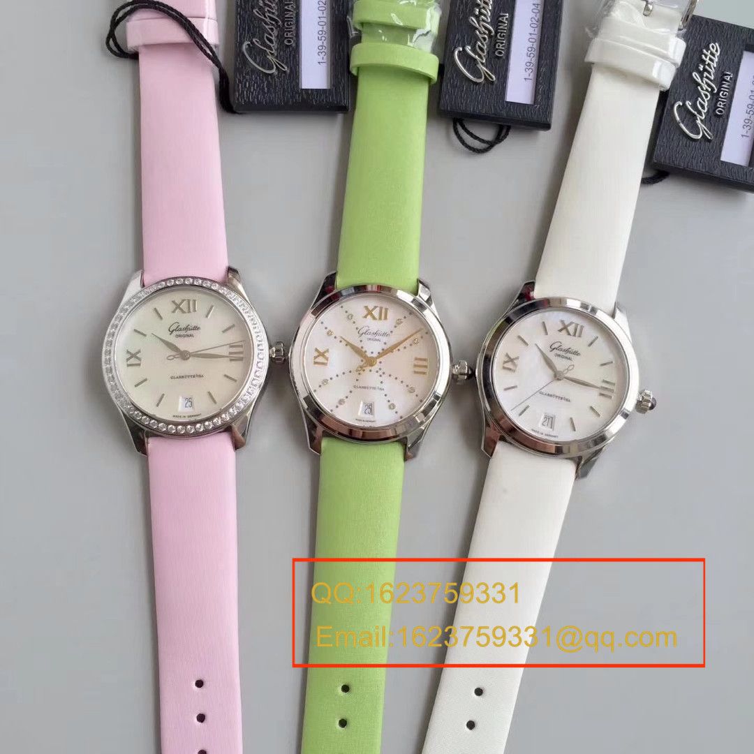 【FK Perfect  High quality 精 Replica Watches 】glashuette original原创女表系列 1-39-22-12-02-04 wrist watches  / GLA046