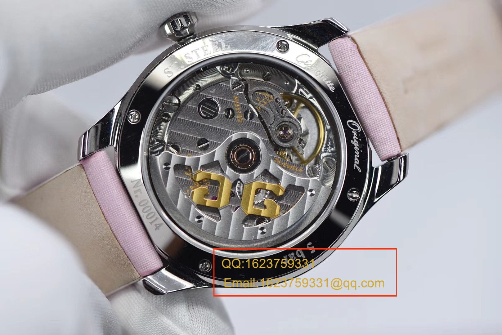 【FK Perfect  High quality  Replica Watches 】glashuette original原创女表系列39-22-08-22-44 wrist watches  / GLA049