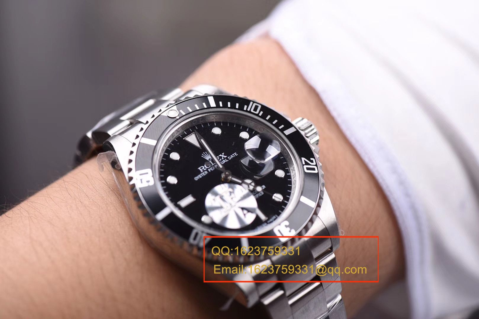 【JF Factory  Perfect  High quality  Replica Watches 】 Rolex  Submariner 型系列16610LV第四代老款 Submariner  / RBE173A