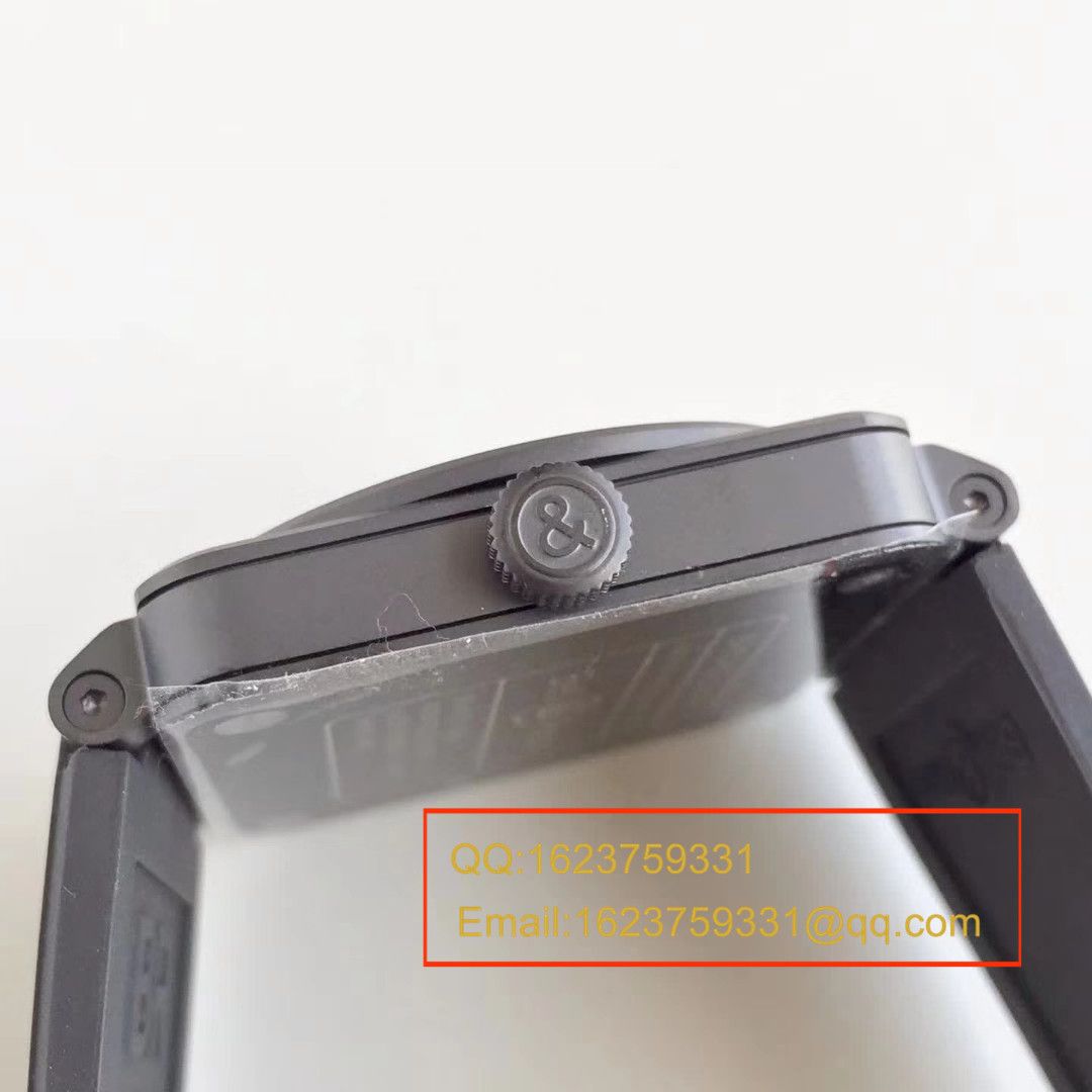 【BR1:1 top  Knockoff  Watches 】 Bell & Ross AVIATION系列 BR 03-92 BLACK CAMO wrist watches  / BLS011