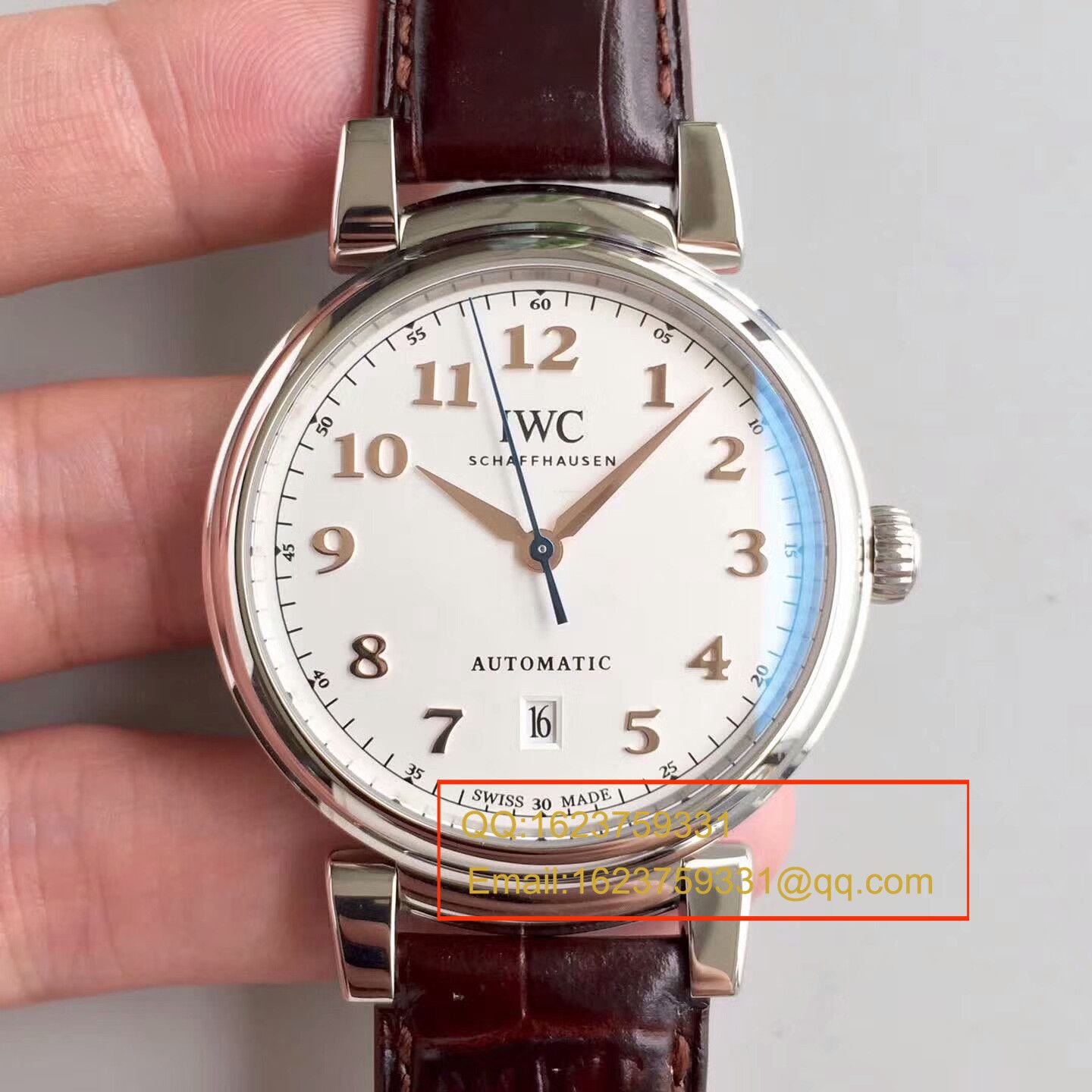 【MK Perfect  High quality  Replica Watches 】 IWC 达文西系列IW356601 《白面》IW356602《灰面》 wrist watches  / WGB0126