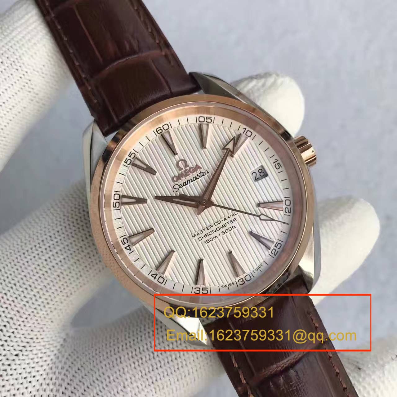 【KW Factory  Perfect  High quality  Copy  Watches 】OMEGA Seamaster AT150米系列231.23.42.21.02.001 wrist watches  / M115