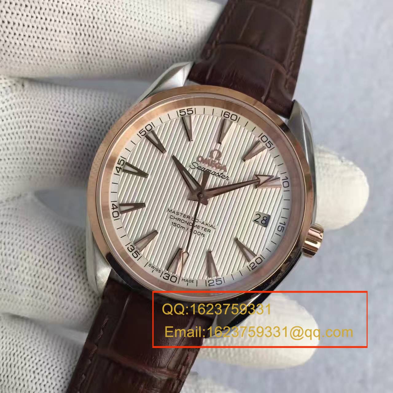 【KW Factory  Perfect  High quality  Copy  Watches 】OMEGA Seamaster AT150米系列231.23.42.21.02.001 wrist watches  / M115