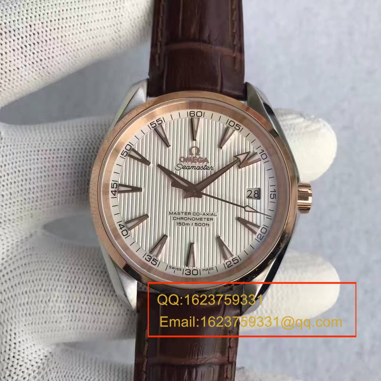 【KW Factory  Perfect  High quality  Copy  Watches 】OMEGA Seamaster AT150米系列231.23.42.21.02.001 wrist watches  / M115
