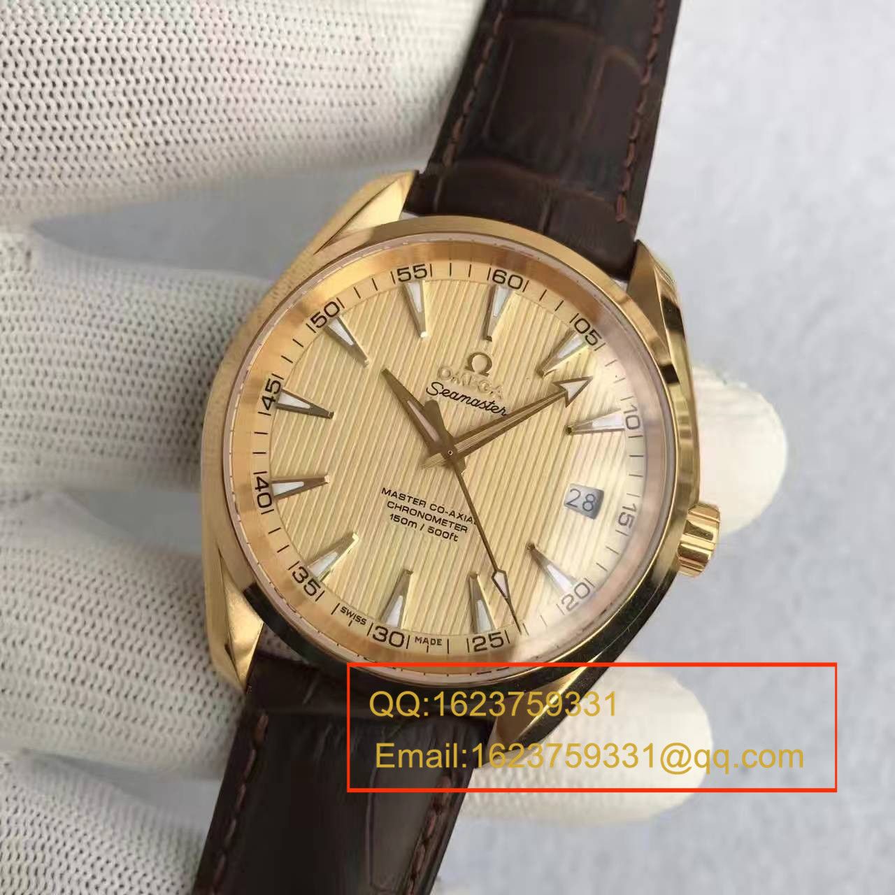 【KW Factory 1:1 top  Copy  Watches 】OMEGA Seamaster 系列《AQUA TERRA 150米系列 》231.53.42.21.08.001 wrist watches  / M200