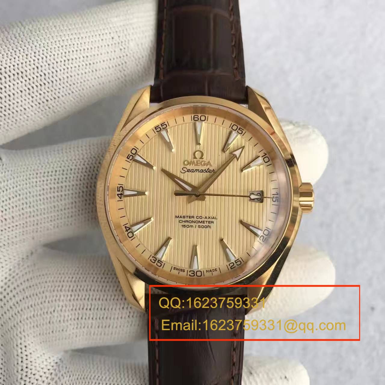 【KW Factory 1:1 top  Copy  Watches 】OMEGA Seamaster 系列《AQUA TERRA 150米系列 》231.53.42.21.08.001 wrist watches  / M200