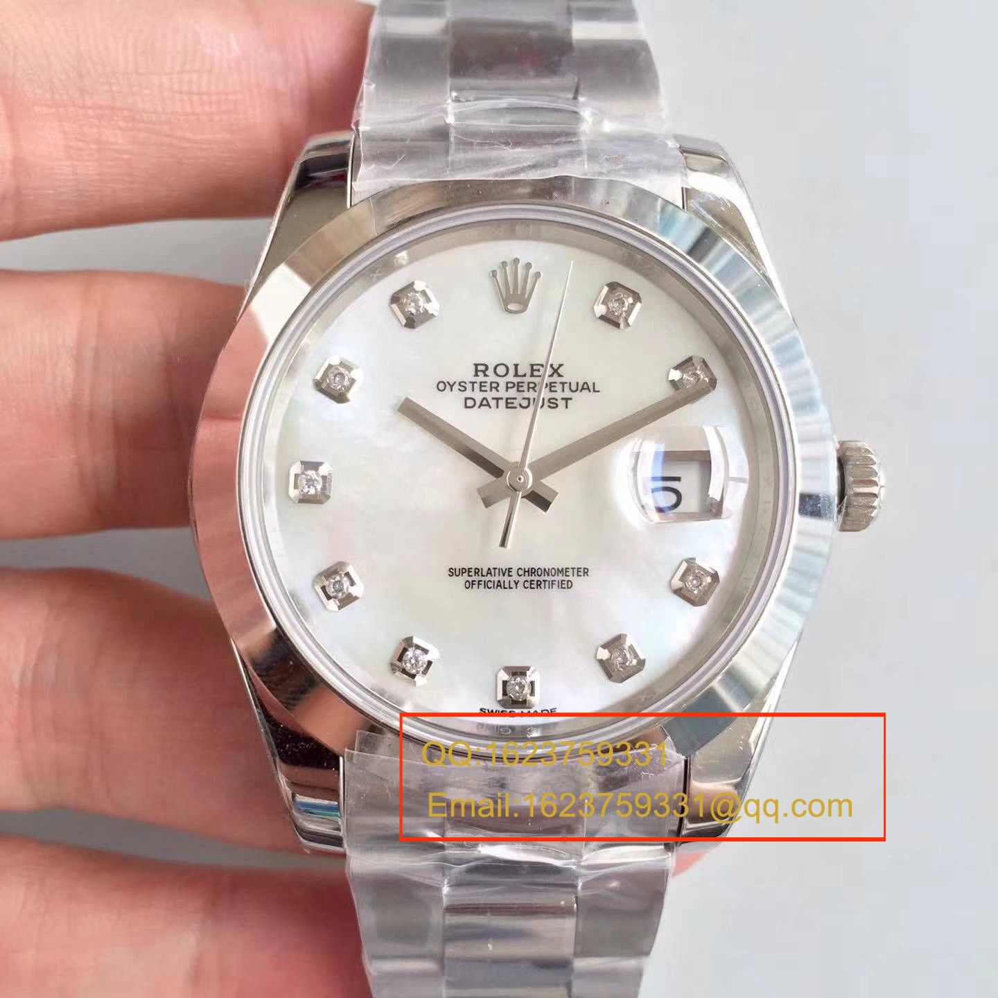 【N Factory 1:1 High quality  Replica Watches 】 Rolex   Datejust 系列M126334-0020 wrist watches  / RBD117