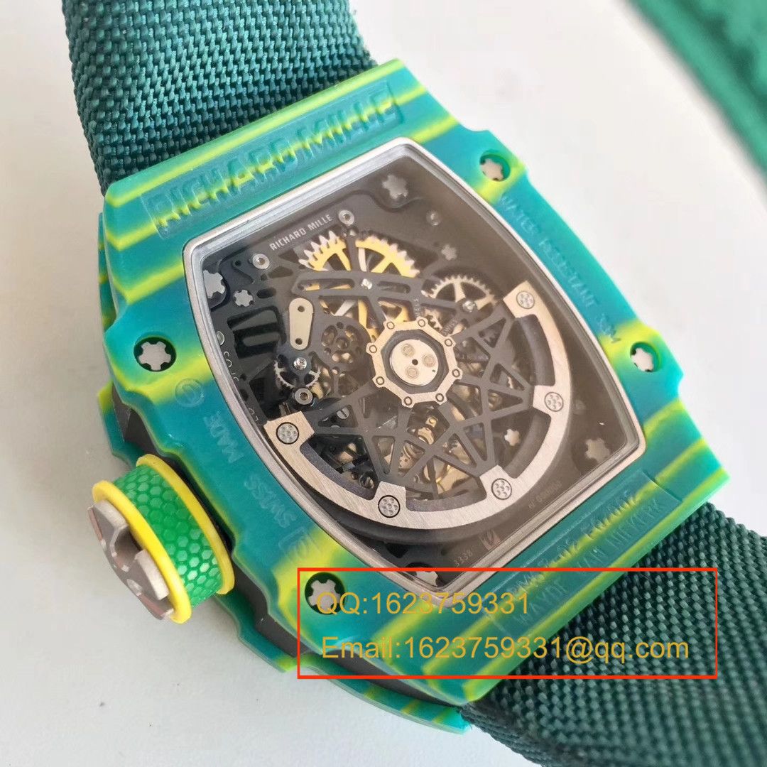 【RM Perfect  High quality  Replica Watches 】RICHARD MILLE RICHARD MILLE男士系列RM 67-02 Wayde van Niekerk wrist watches  / RM 67-02