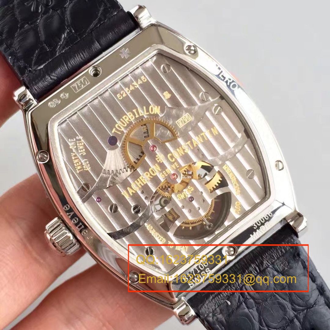 【TF Factory  Perfect  High quality  Replica Watches 】Vacheron Constantin  马耳他系列30080/000P-9357单日历手动上链 Tourbillon  wrist watches  / JS183