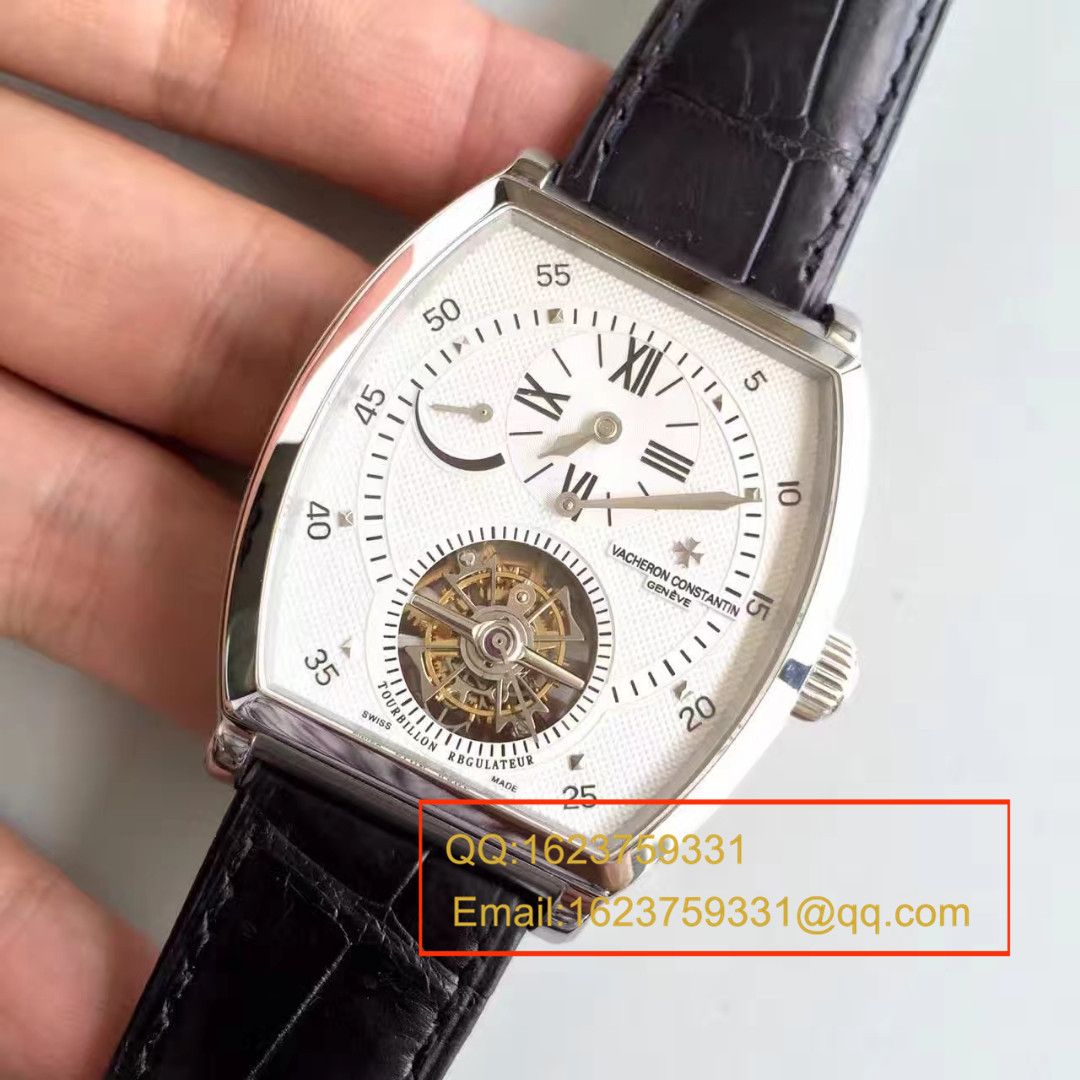 【TF Factory  Perfect  High quality  Replica Watches 】Vacheron Constantin  马耳他系列30080/000P-9357单日历手动上链 Tourbillon  wrist watches  / JS183