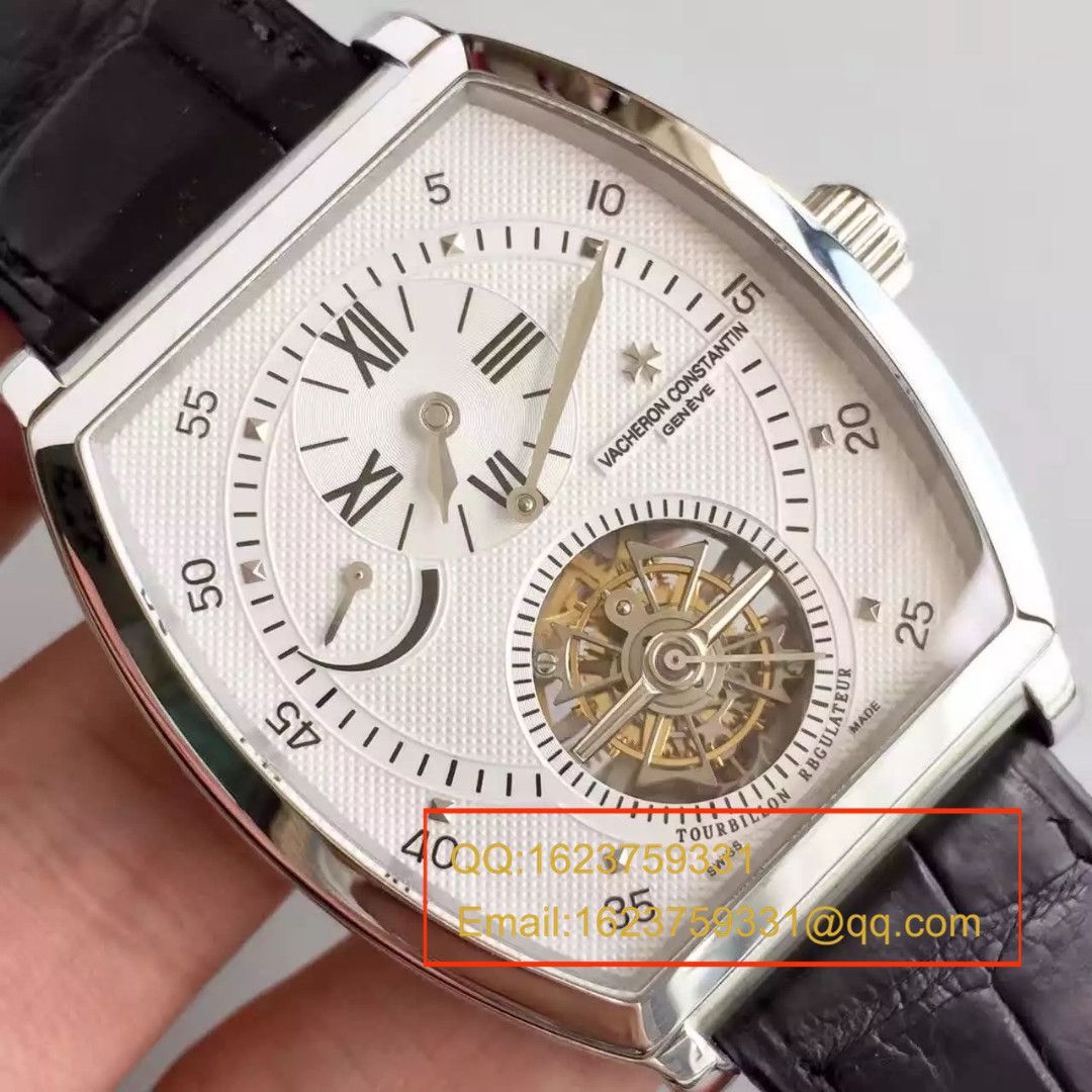 【TF Factory  Perfect  High quality  Replica Watches 】Vacheron Constantin  马耳他系列30080/000P-9357单日历手动上链 Tourbillon  wrist watches  / JS183