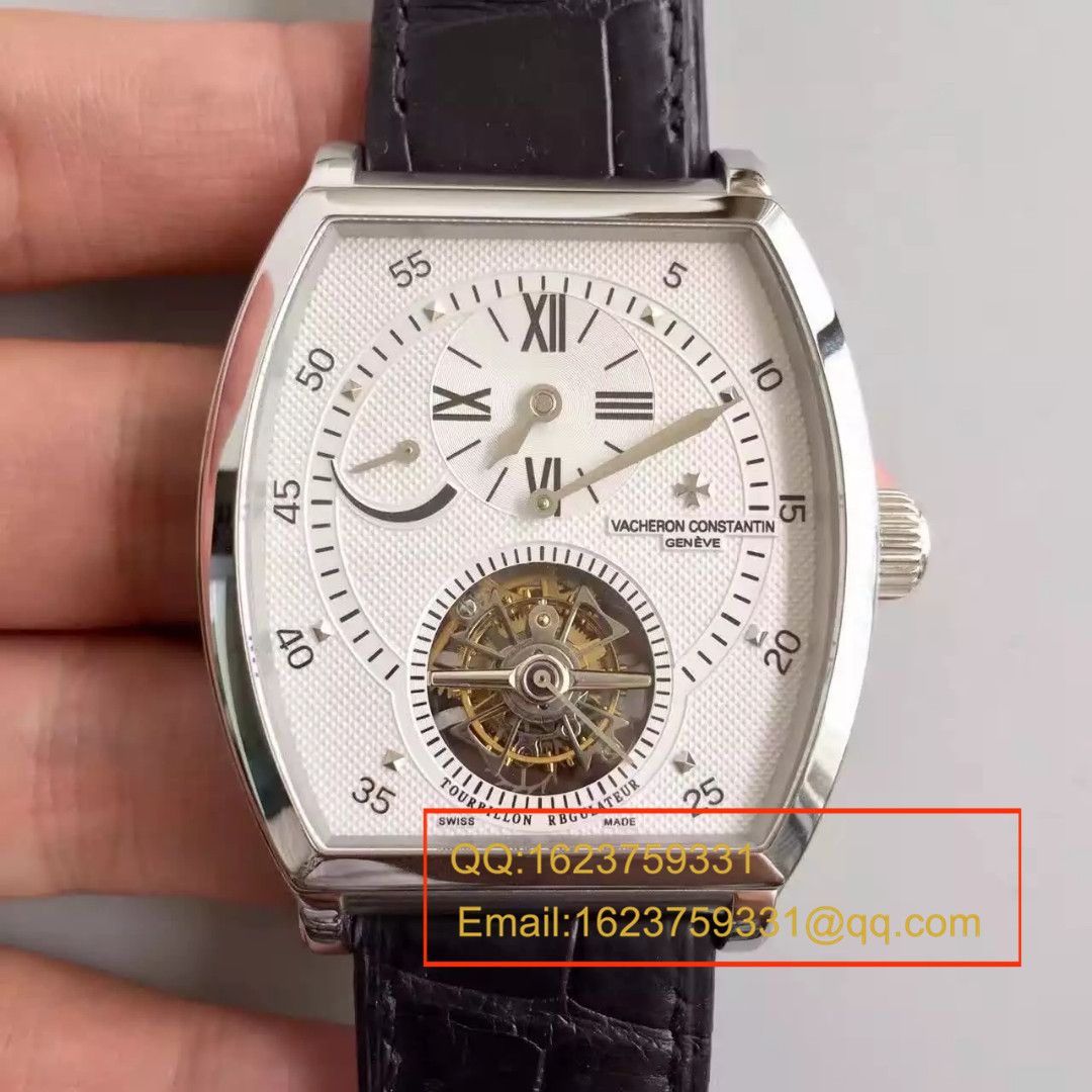 【TF Factory  Perfect  High quality  Replica Watches 】Vacheron Constantin  马耳他系列30080/000P-9357单日历手动上链 Tourbillon  wrist watches  / JS183
