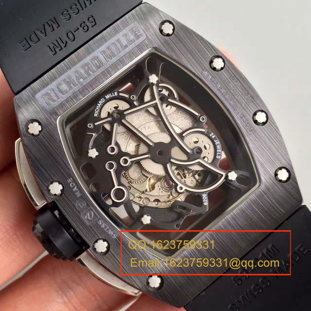 【KV Factory  Perfect  top  Copy  Watches 】 RICHARD MILLE 男士系列RM 61-01 YOHAN BLAKE wrist watches  / RM 61-01