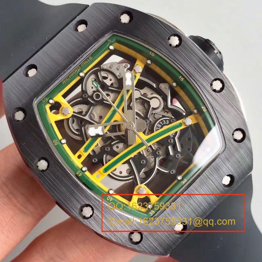 【KV Factory  Perfect  top  Copy  Watches 】 RICHARD MILLE 男士系列RM 61-01 YOHAN BLAKE wrist watches  / RM 61-01