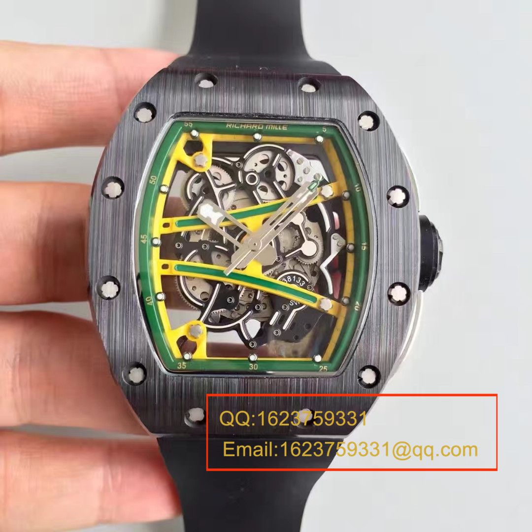 【KV Factory  Perfect  top  Copy  Watches 】 RICHARD MILLE 男士系列RM 61-01 YOHAN BLAKE wrist watches  / RM 61-01