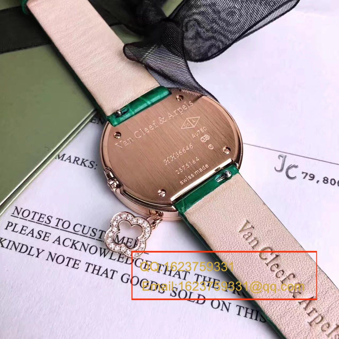 梵克雅宝 Replica CHARMS系列VCARO8NR00女士石英 wrist watches  / VCA01