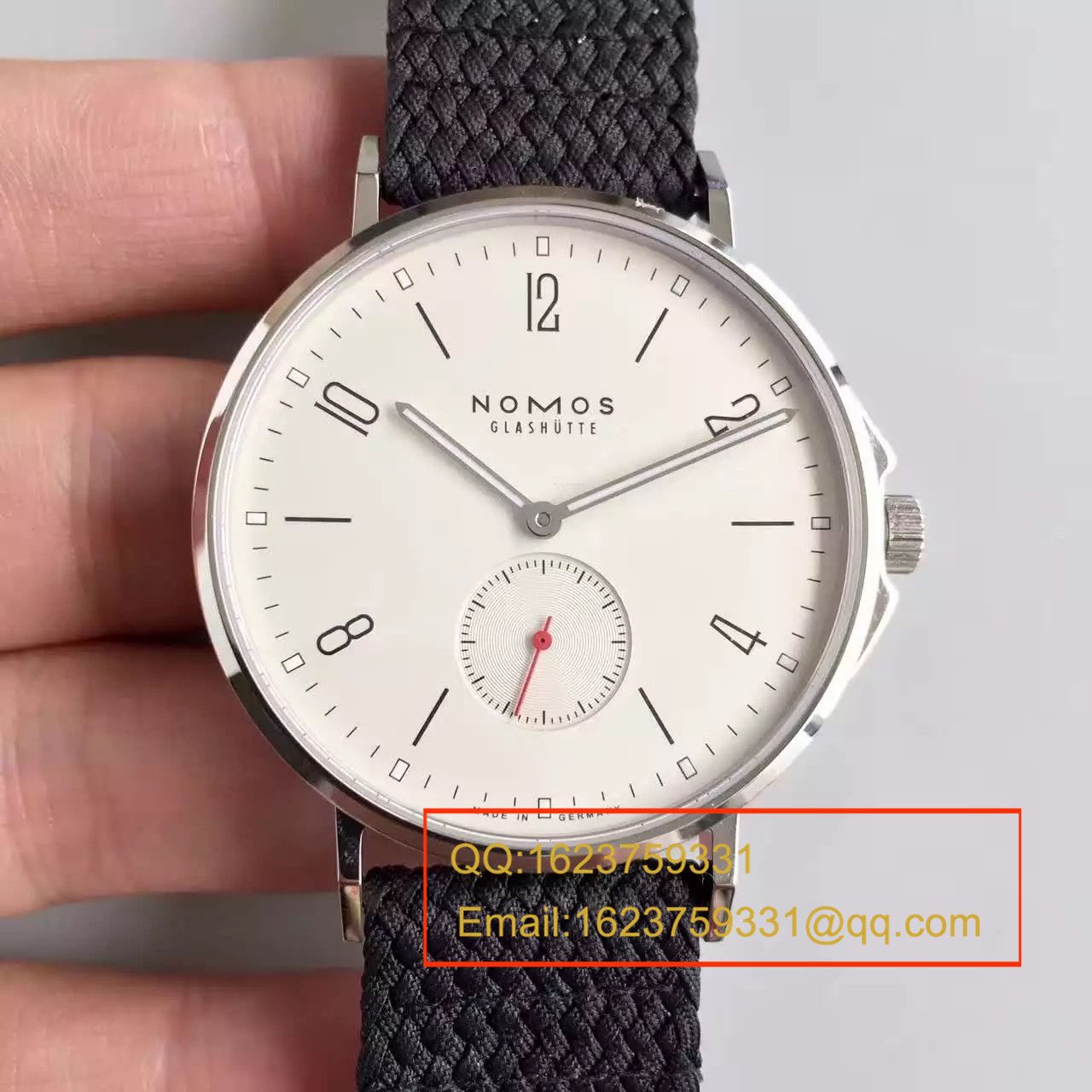 【OS Factory  Perfect  top  Replica Copy  Watches 】NOMOS（诺莫斯）Ahoi系列 550/551/552/553首款潜水表搭配尼龙带 wrist watches  / NO001