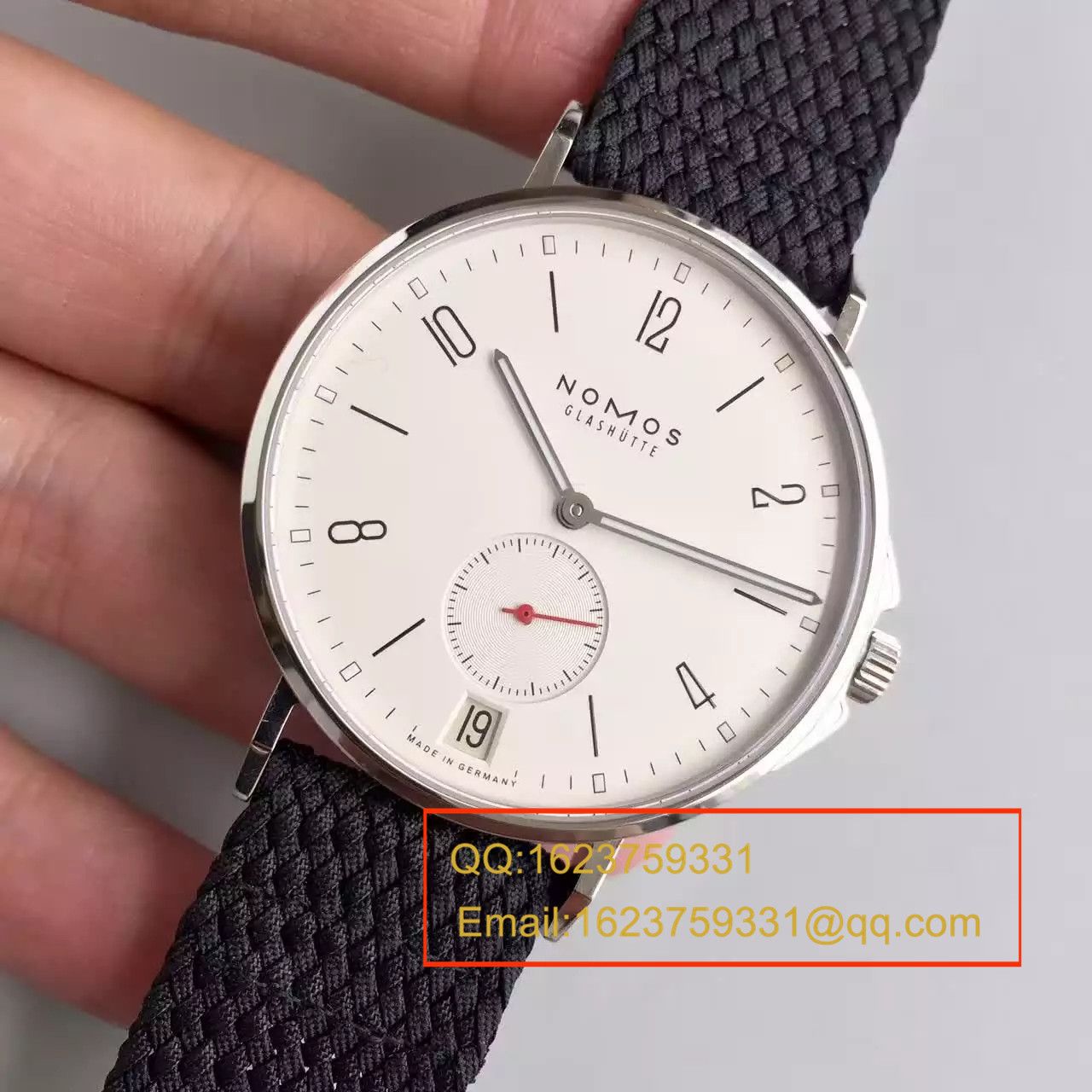 【OS Factory  Perfect  top  Replica Copy  Watches 】NOMOS（诺莫斯）Ahoi系列 550/551/552/553首款潜水表搭配尼龙带 wrist watches  / NO001